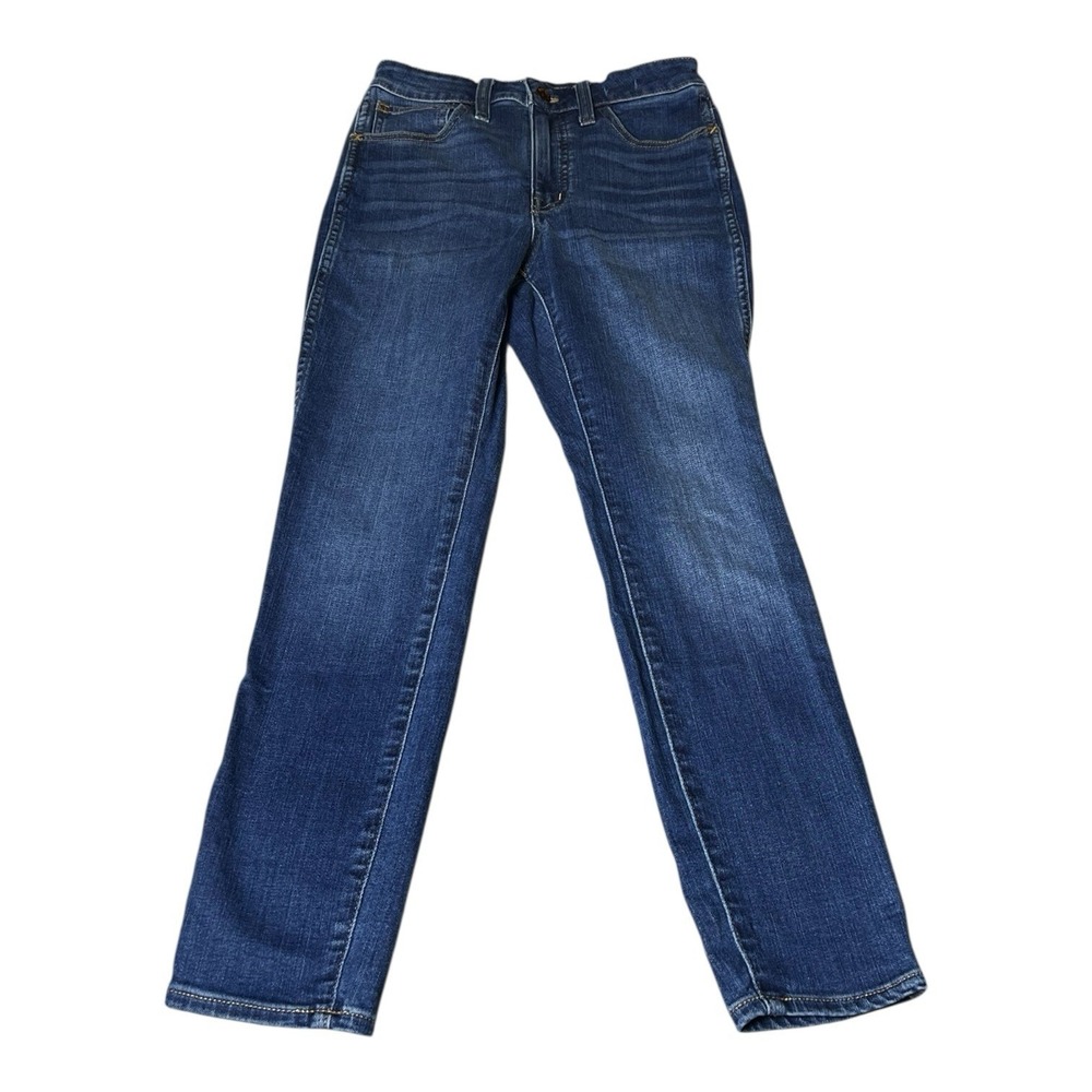 Madewell Denim Blue Jeans Stretch Comfort Curvy Roadtripper Women's Size 25P
